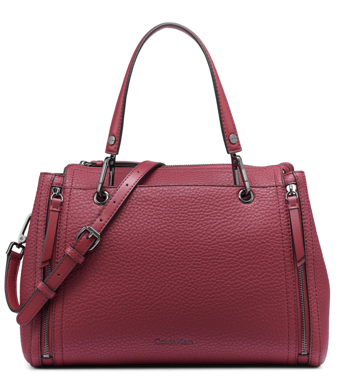 Calvin Klein Bubble Lamb Novelty Organization Satchel