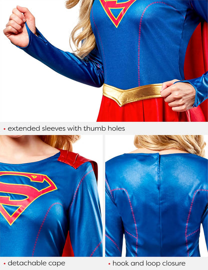 Supergirl Costume Dress - TV Show Inspired Women&