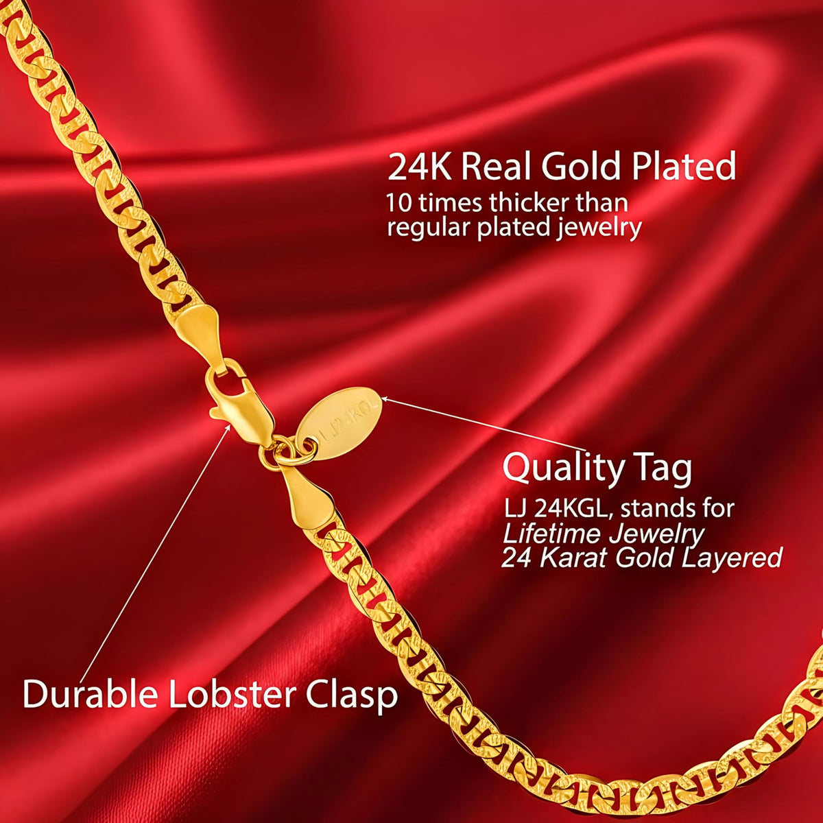 Premium Gold-Plated Stainless Steel Jewelry – Tarnish-Resistant &amp; Waterproof From UNCLE LOL