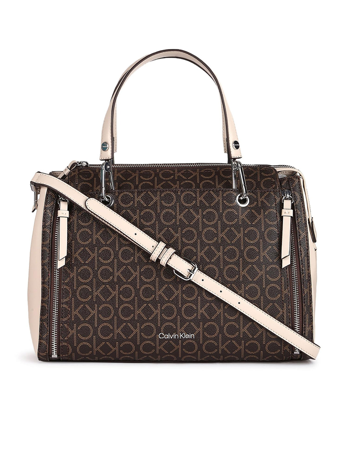 Calvin Klein Bubble Lamb Novelty Organization Satchel