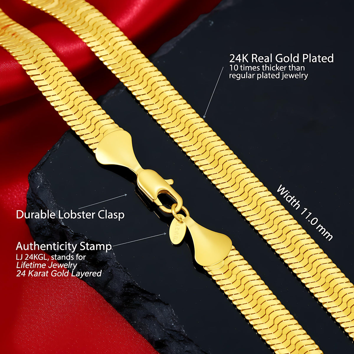 Premium Gold-Plated Stainless Steel Jewelry – Tarnish-Resistant &amp; Waterproof From UNCLE LOL