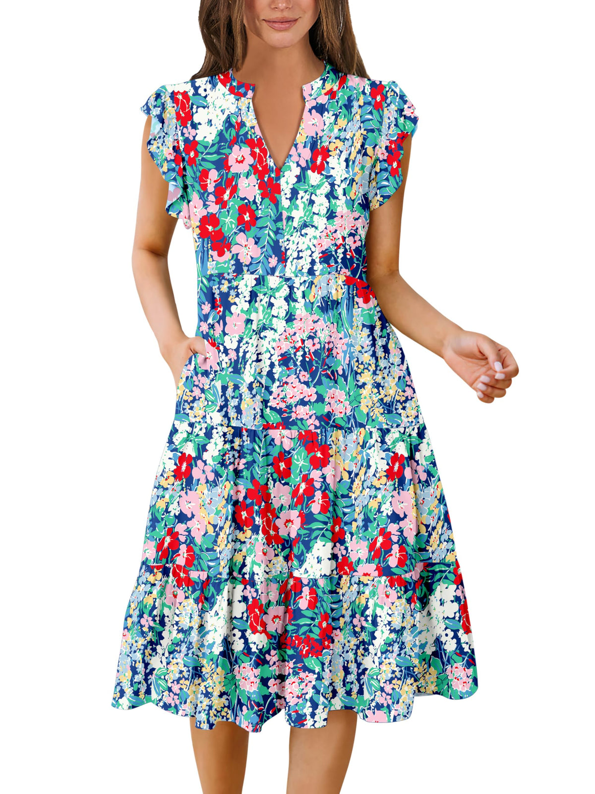 Blue Casual Dresses - Women&