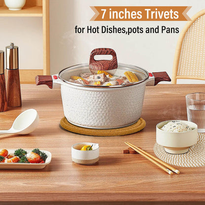 Tidponra Trivets Set for Hot Dishes