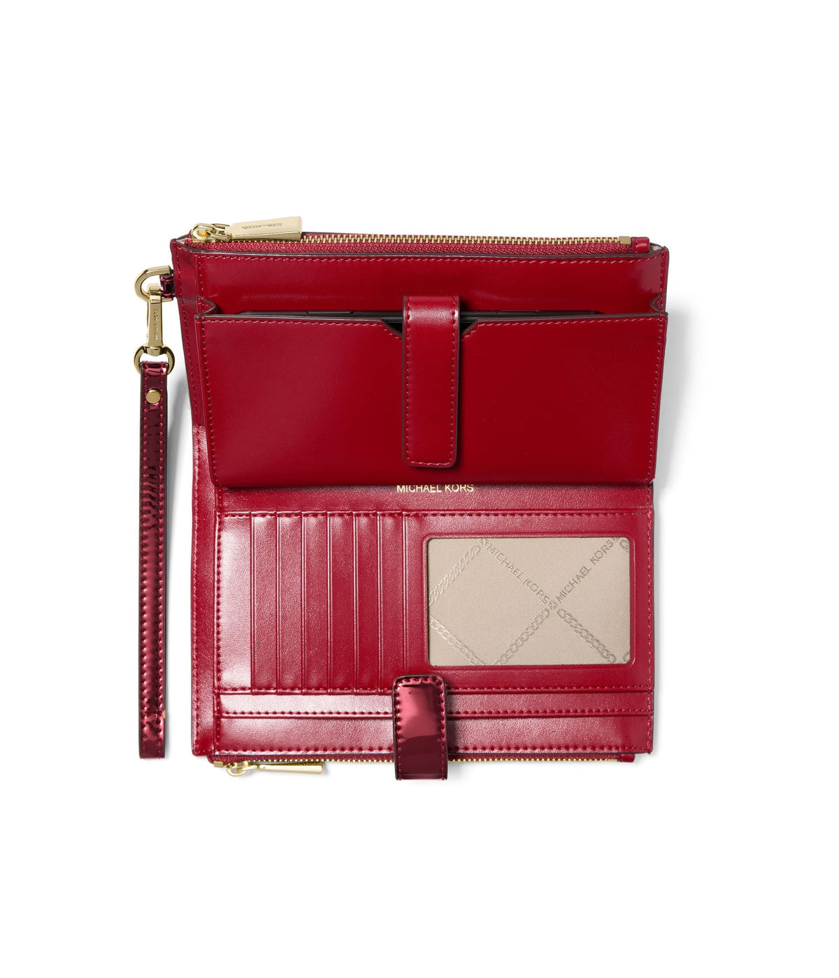 Michael Kors Women’s Jet Set Double Zip Wristlet