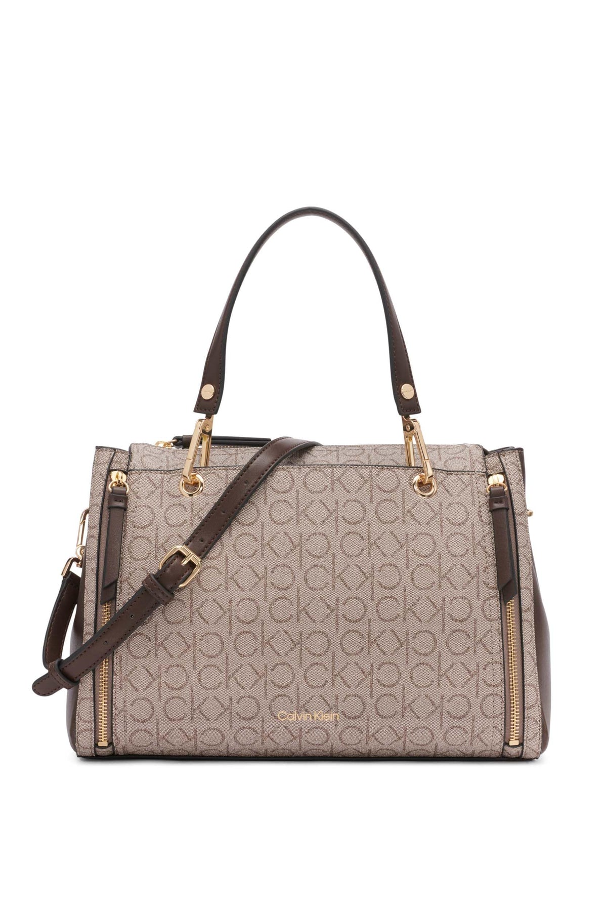 Calvin Klein Bubble Lamb Novelty Organization Satchel