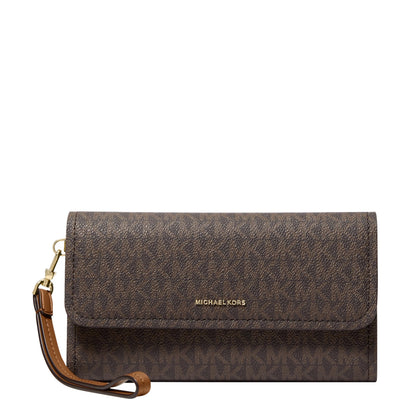 MICHAEL Michael Kors Jet Set Medium Flap Double Zip Wristlet