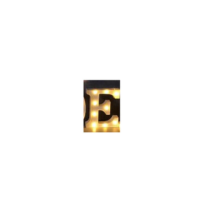 Luminous LED Letter Number Night Light English Alphabet Number Battery Lamp Romantic Wedding Christmas Party Decoration