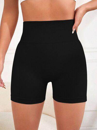 High Waist Active Shorts for Women with Stretchy Comfort