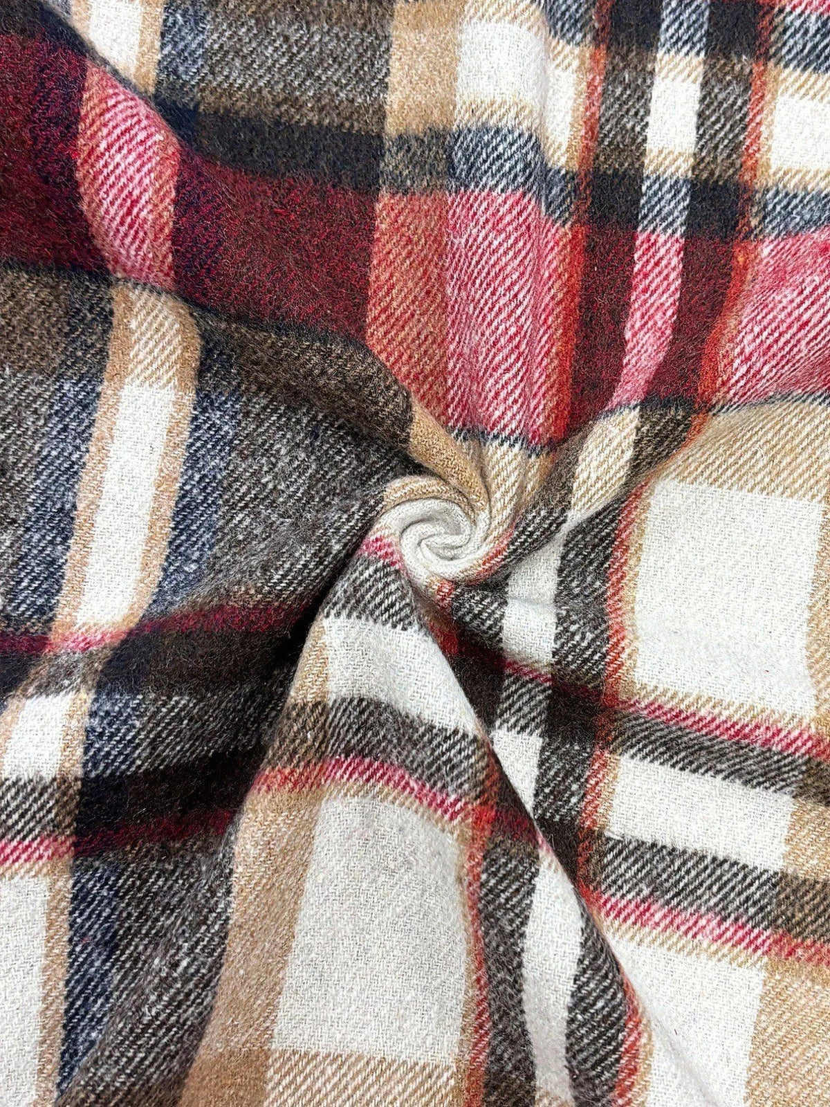 Casual Plaid Button-Down Shacket