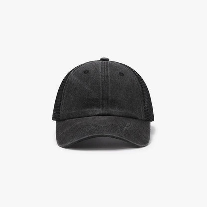 Breathable Mesh Adjustable Baseball Cap for Comfort and Style