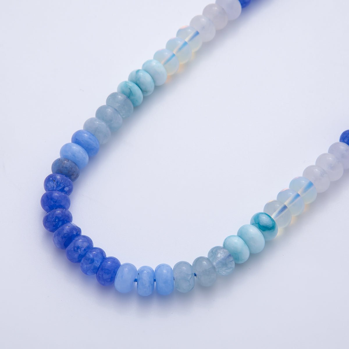 8.3mm Green, Pink, Brown Dyed Colorful Agate Rondelle Bead Strands Findings | WA-3611, WA-3618 ~ WA-3621, WA-3786 ~ WA-3789