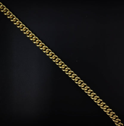 8.3mm x 10mm 24K Gold Filled Cuban CURB Chain, Wholesale Bulk Roll Chain Sold By Yard For Jewelry Making | ROLL-028 Clearance Pricing