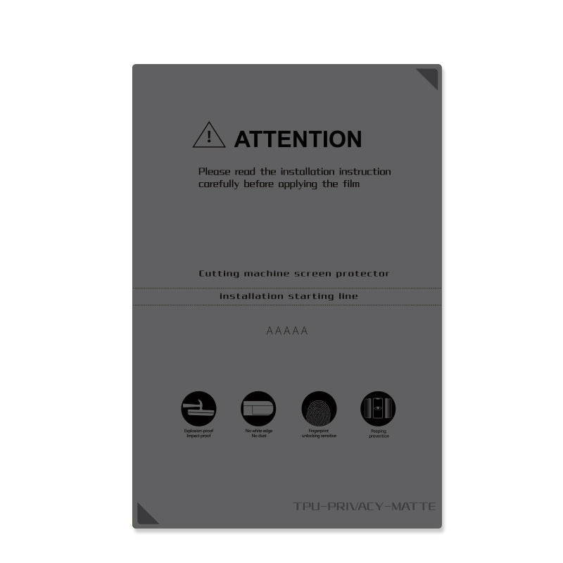 Film Cutting Machine Universal TPU Screen Ultra-clear Protector