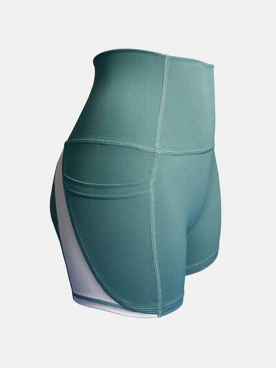 High Waist Active Shorts for Women with Stretch Comfort