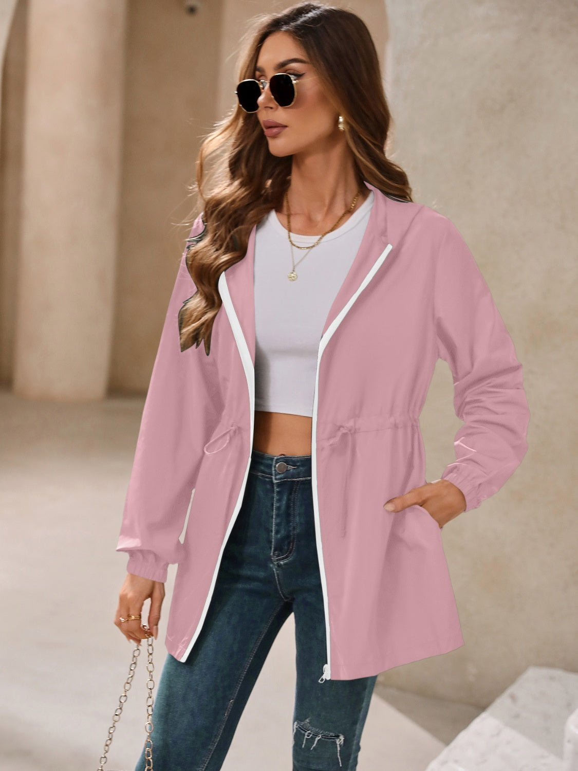 Waterproof Hooded Windbreaker Jacket