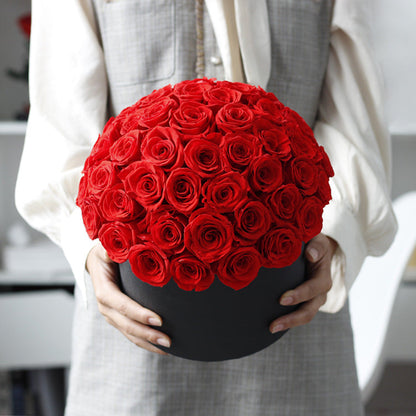 Bucket Rose Flower Box Valentine&