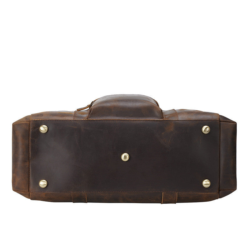 Vintage Crazy Horse Leather Men&