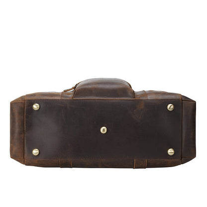 Vintage Crazy Horse Leather Men&
