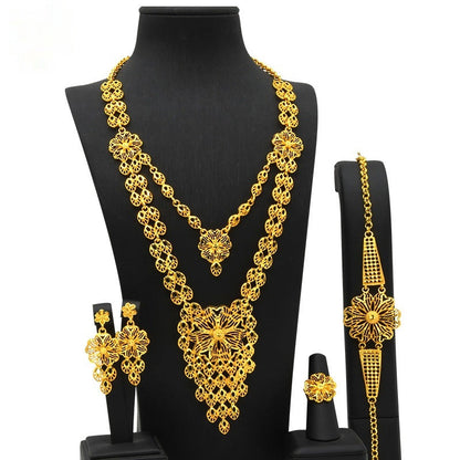 Wedding Accessories Necklace Bracelet Ring Earrings