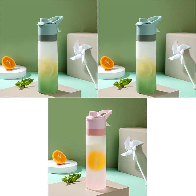 Spray Water Bottle for Fitness and Travel