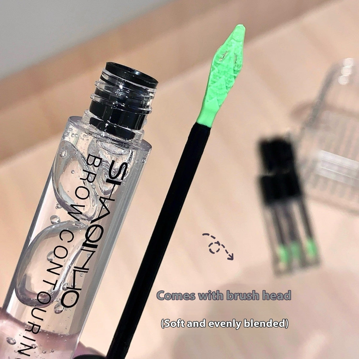Eyebrow Shaping Waterproof Sweat-proof Transparent Raincoat