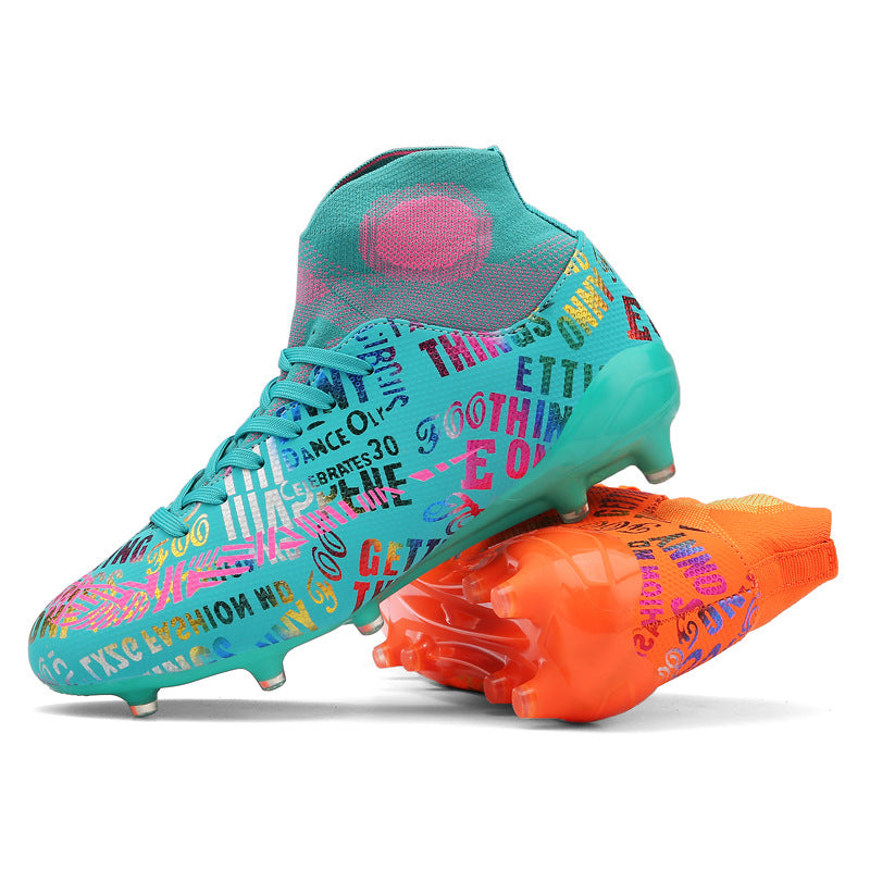 Soccer Shoes Fashion Breathable Broken Nail Soccer Shoes Men&