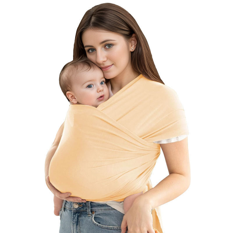 Pure Color All-matching Baby Front Hug Wrap Multifunctional Strap