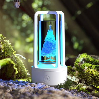Creative 2 In 1 Audio Acrylic Crystal Lamp And Bluetooth Speaker Valentine&