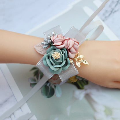 Korean Wedding Simulation Corsage Cloth For Bride&