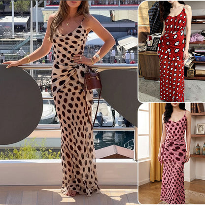 Autumn New Arrival Dress Elegant And Sexy With A Printed Design