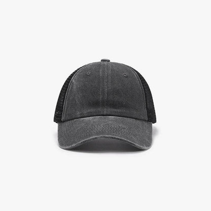 Breathable Mesh Adjustable Baseball Cap for Comfort and Style