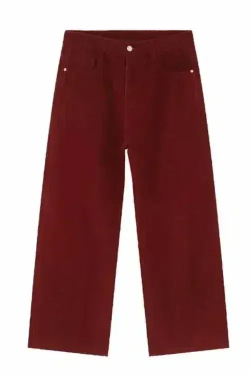 Pocketed Wide Leg Men&