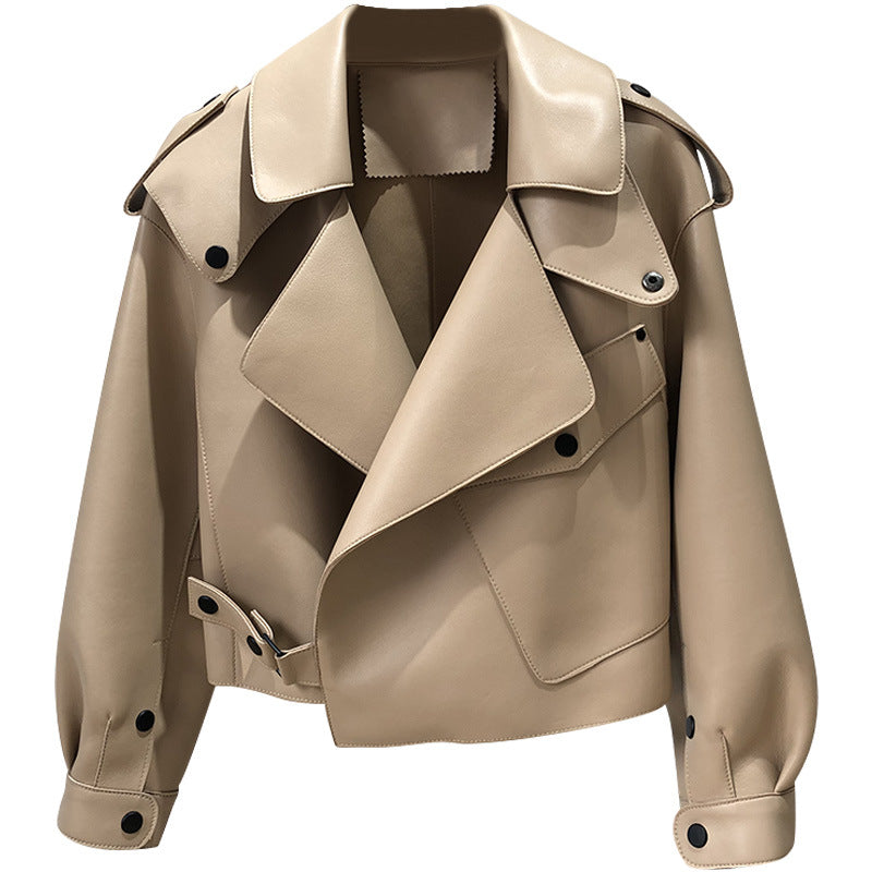 New Genuine Leather Clothes Women&