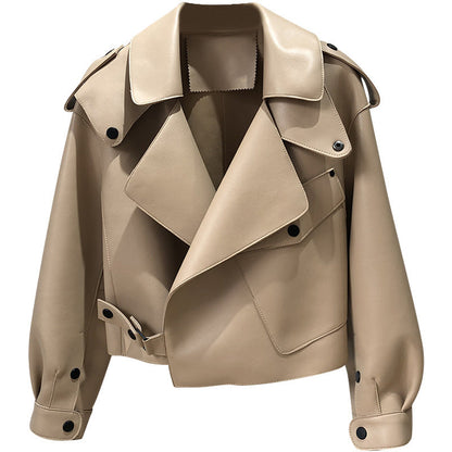 New Genuine Leather Clothes Women&