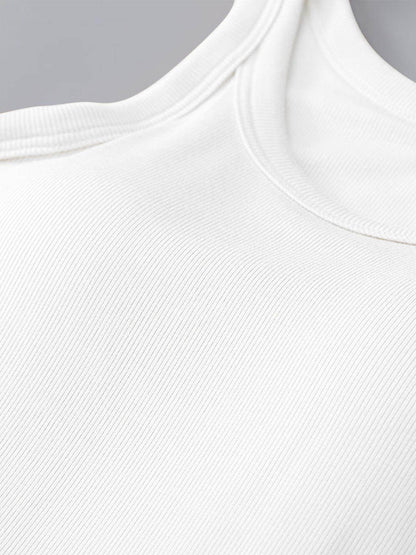 Round Neck Tank with Bra for Everyday Comfort Wear