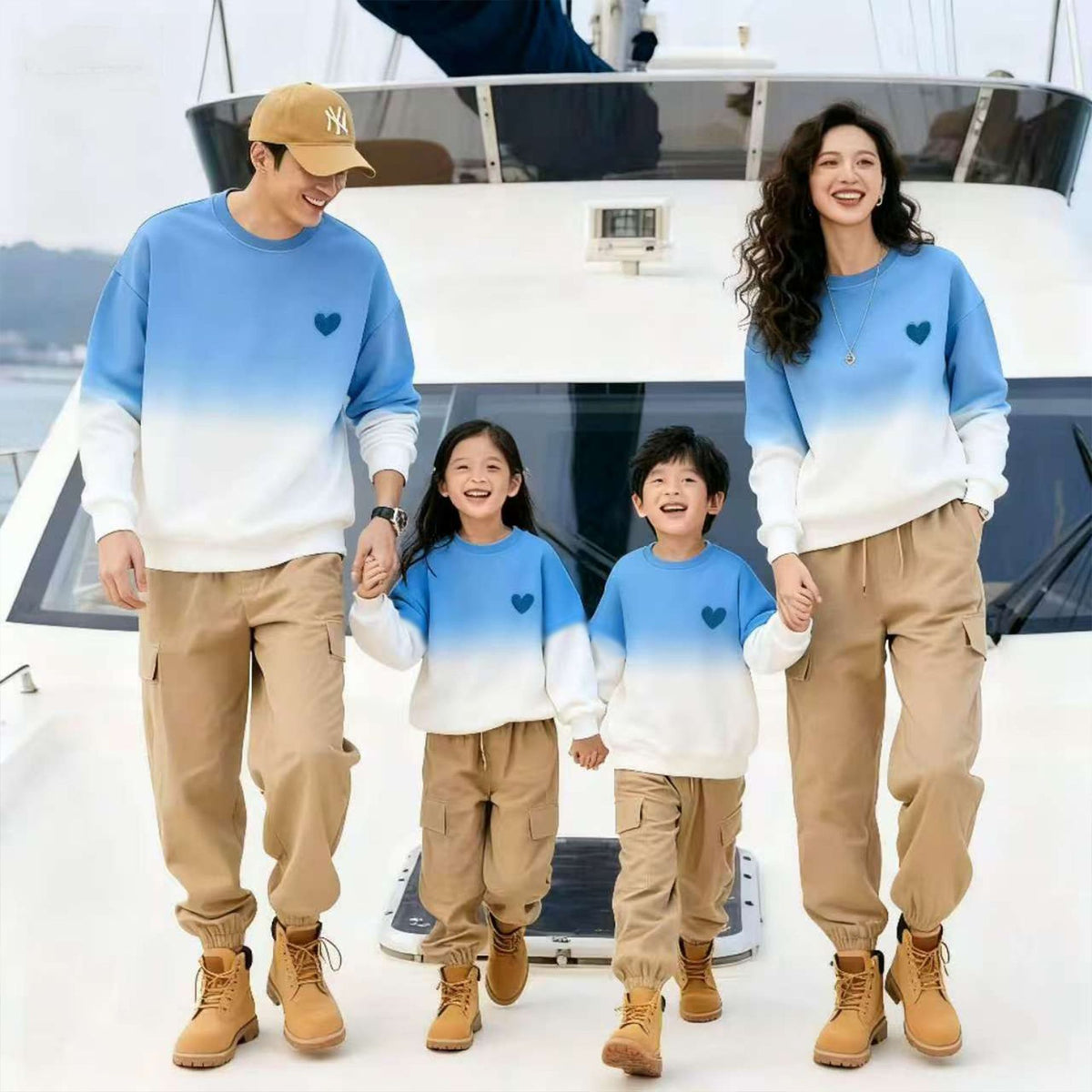 Fall Co-ord Sweatshirts For Parents And Kids