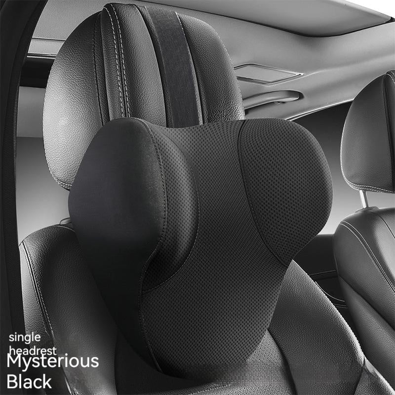 Memory Foam Three-dimensional Hydrophobic Lumbar Support Pillow Oil-proof Light Luxury Comfortable Breathable Car Automotive Headrest