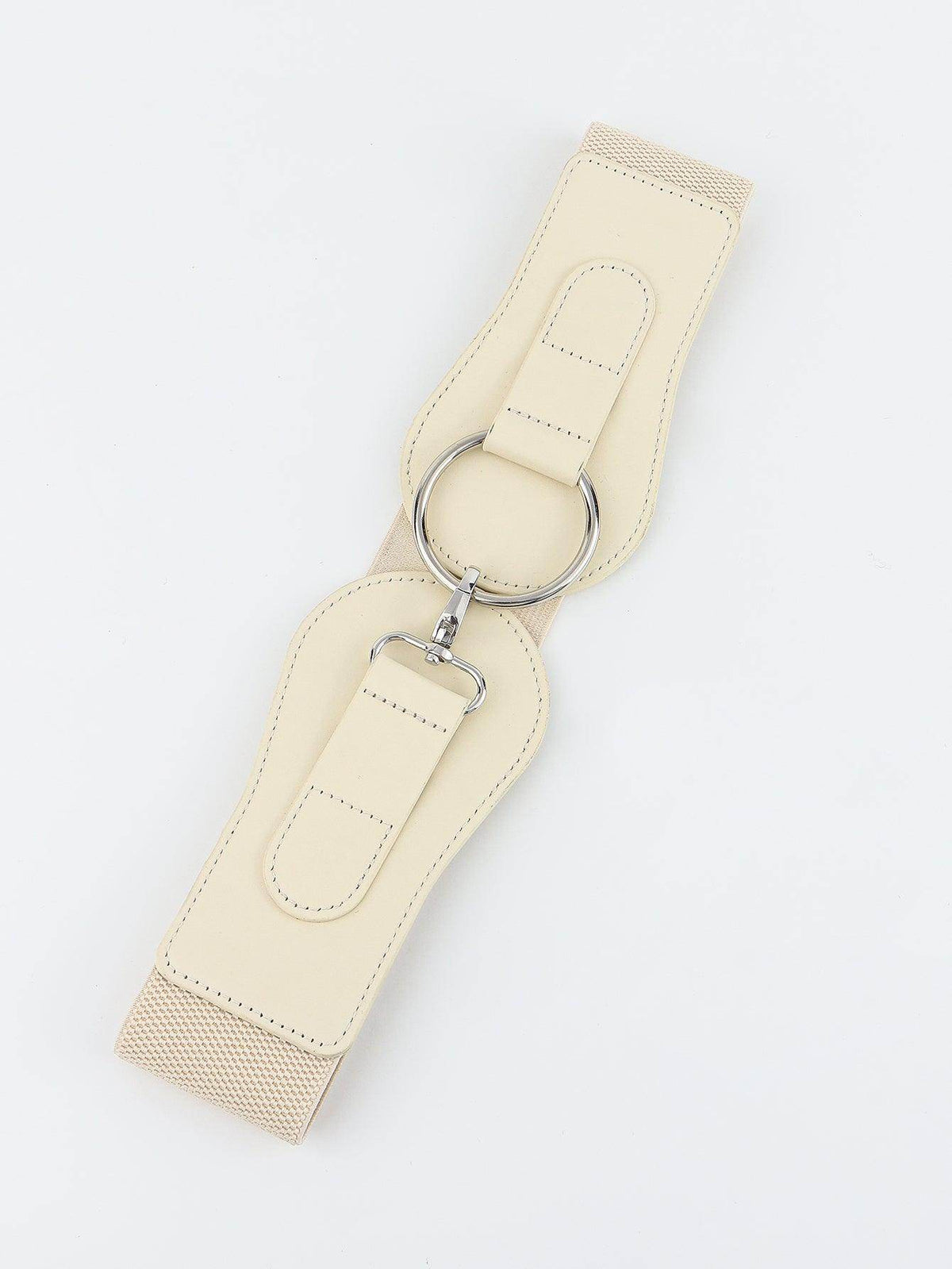 PU Elastic Wide Belt for Comfortable Fashion Fit