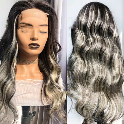 Lace Front Human Hair Wigs - Straight &amp; Body Wave Styles