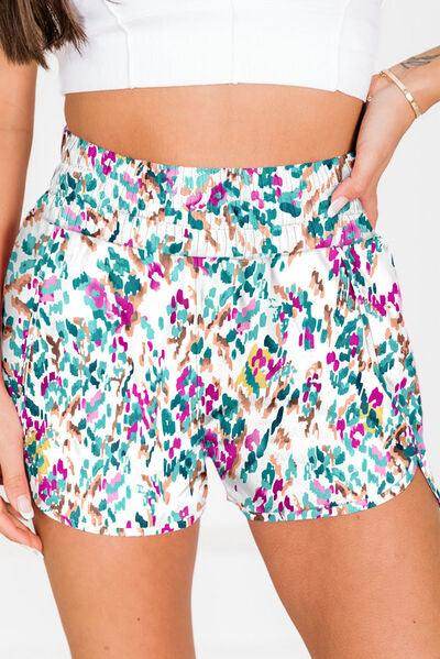 Stylish Printed High Waist Shorts for Comfortable Wear