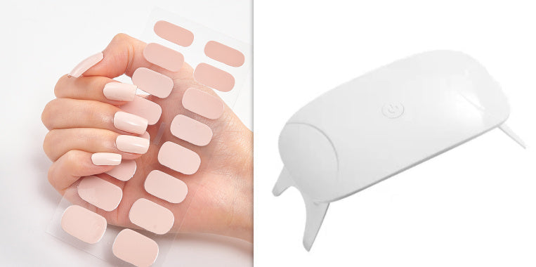 Waterproof Long Lasting Nail Stickers Letter Color