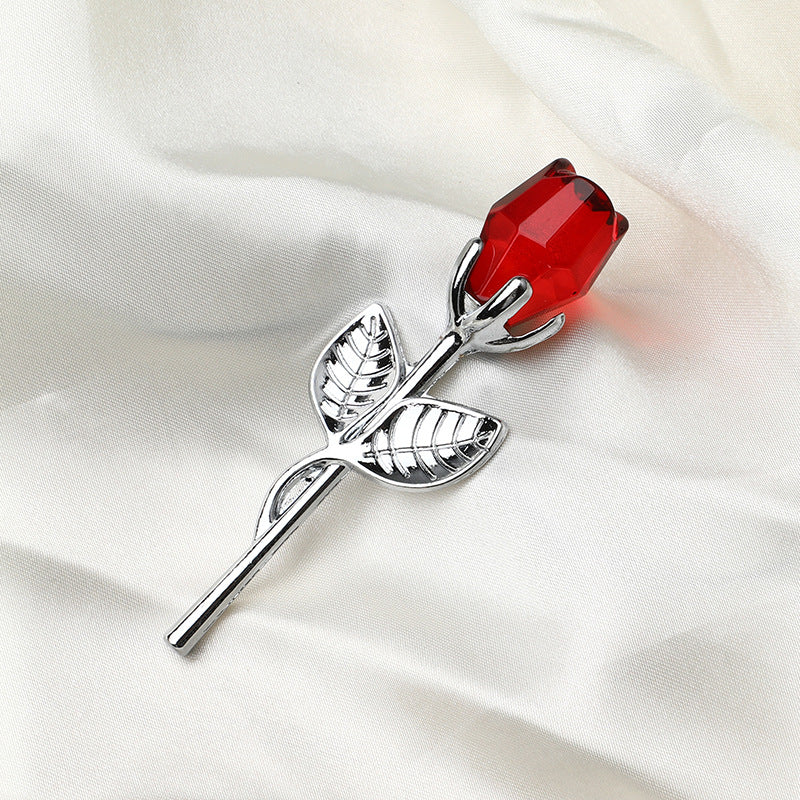 Crystal Metal Rose Valentine&