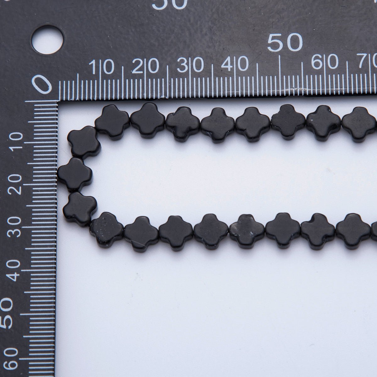 8mm Natural Gemstone Quatrefoil Bead Strand Finding | WA-3187 ~ WA-3204
