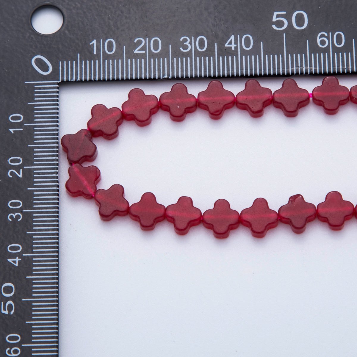 8mm Natural Gemstone Quatrefoil Bead Strand Finding | WA-3187 ~ WA-3204