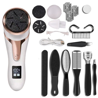 LCD Electric Vacuum Foot Scrubber