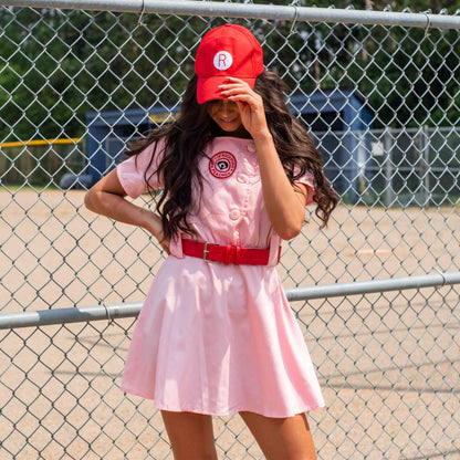 Rockford Peaches AAGPBL Baseball Halloween Costume Dress