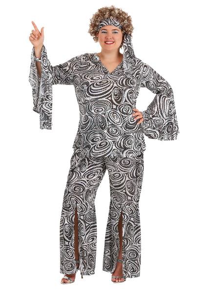 Foxy Lady Disco Costume - Women&