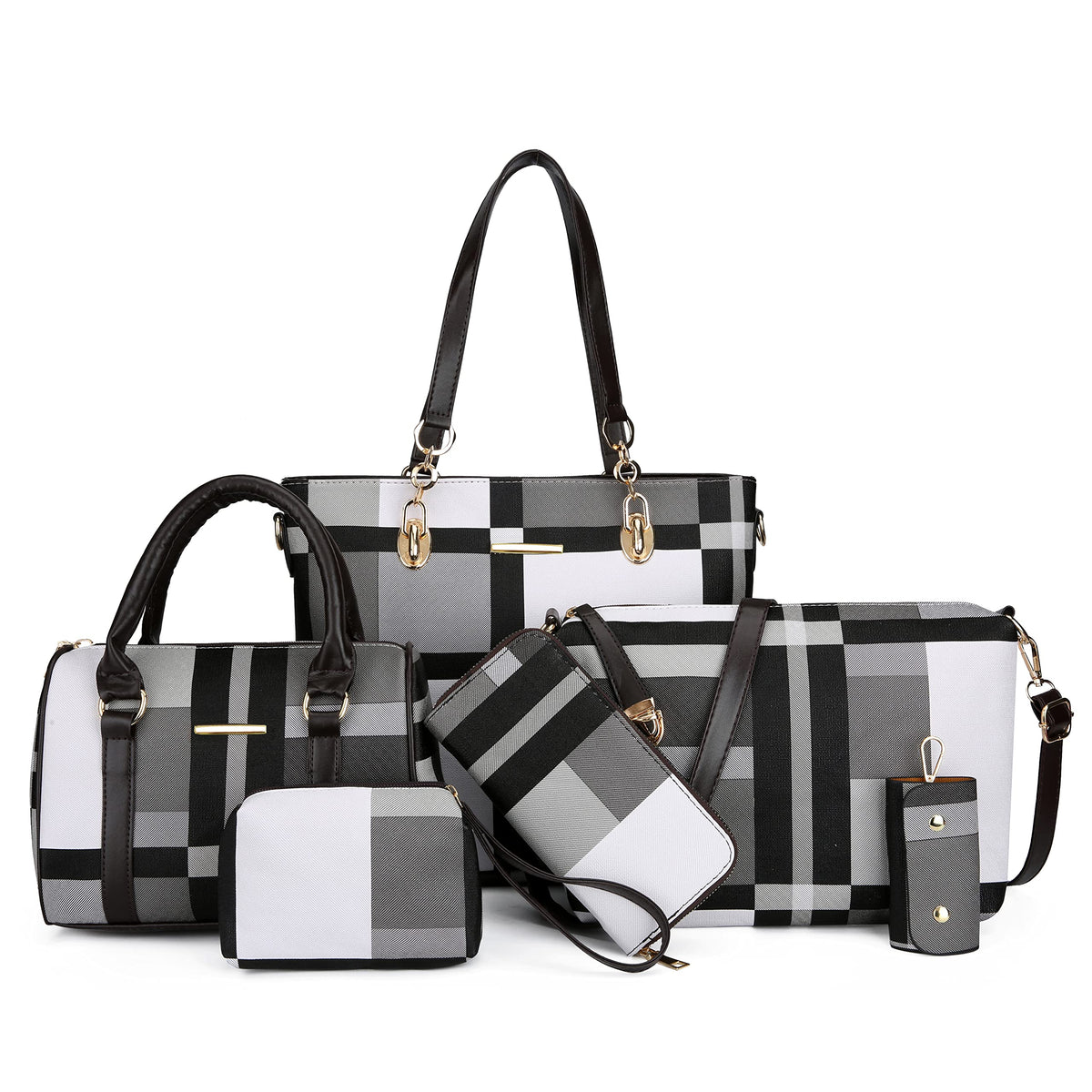 2E-youth Designer Purses and Handbags for Women Satchel Shoulder Bag Tote Top Handle Bag