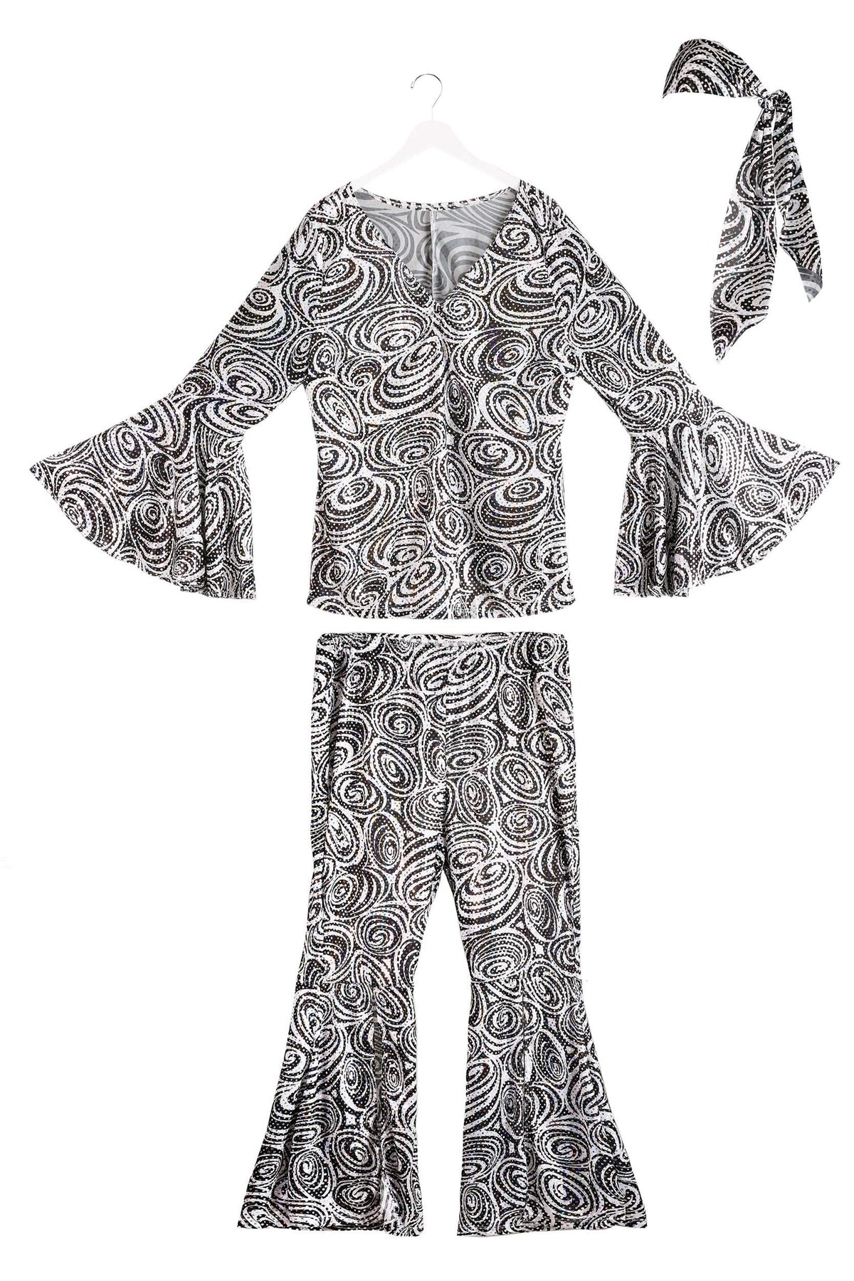 Foxy Lady Disco Costume - Women&