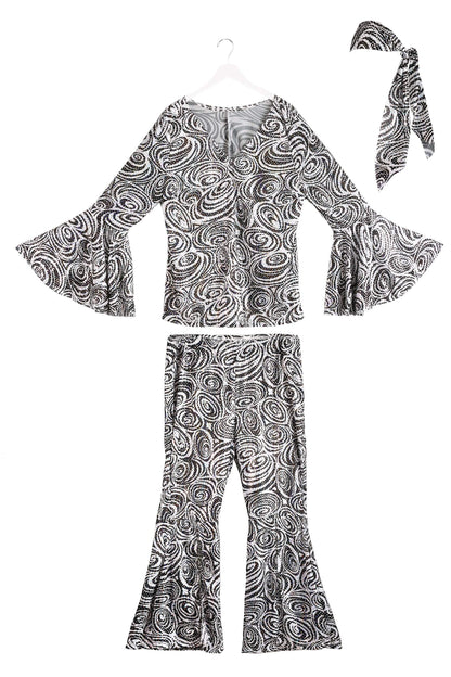 Foxy Lady Disco Costume - Women&